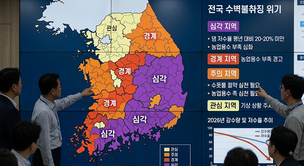 전국 물부족 상황
