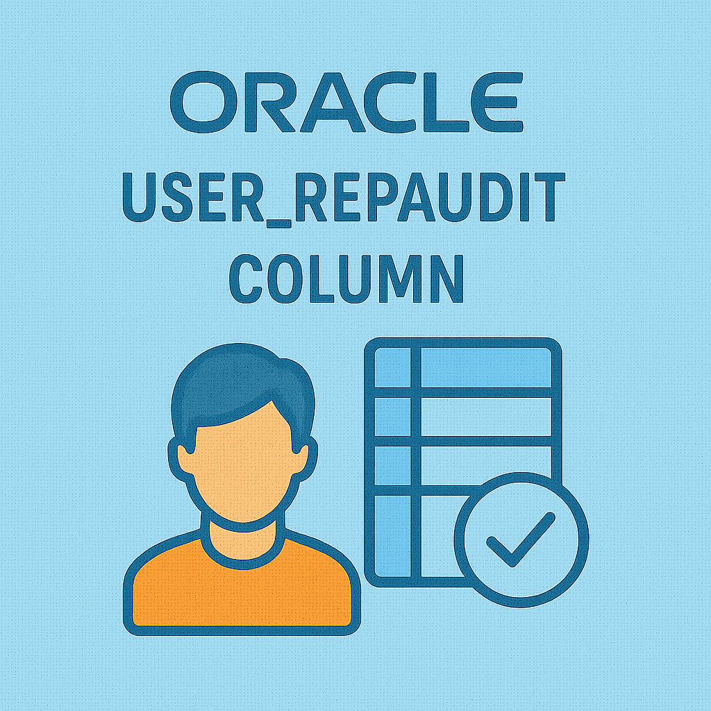 USER_REPAUDIT_COLUMN 뷰의 이해와 실무 활용법
