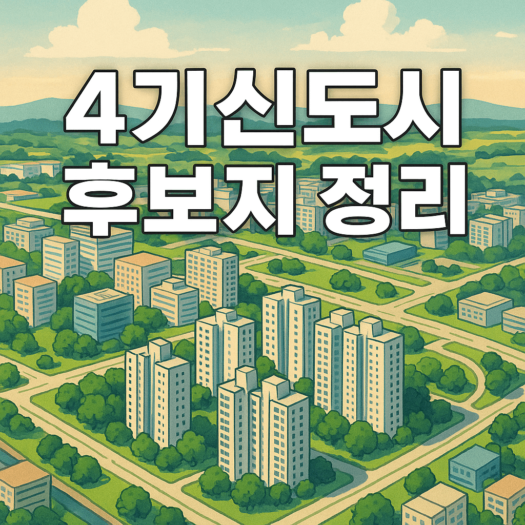 4기신도시 위치