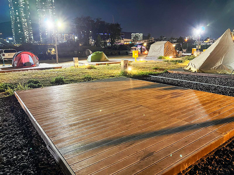 부산광역시 부산항 힐링야영장 소개