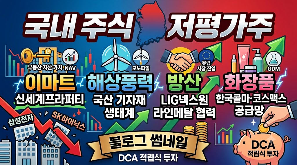 국내 주식 저평가주 - 이미지