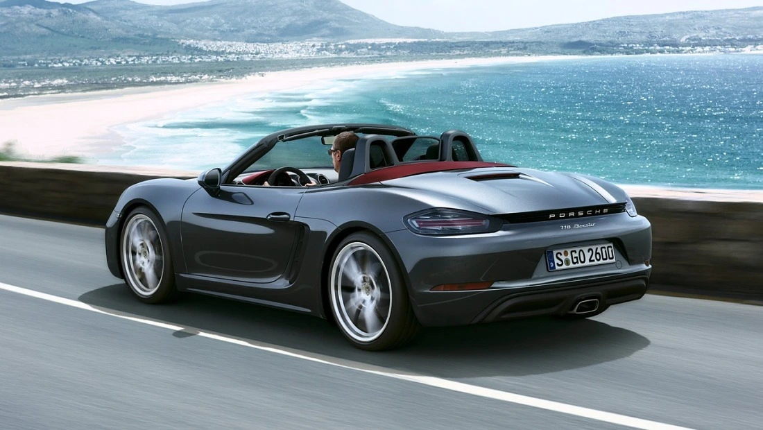 포르쉐 박스터 후면