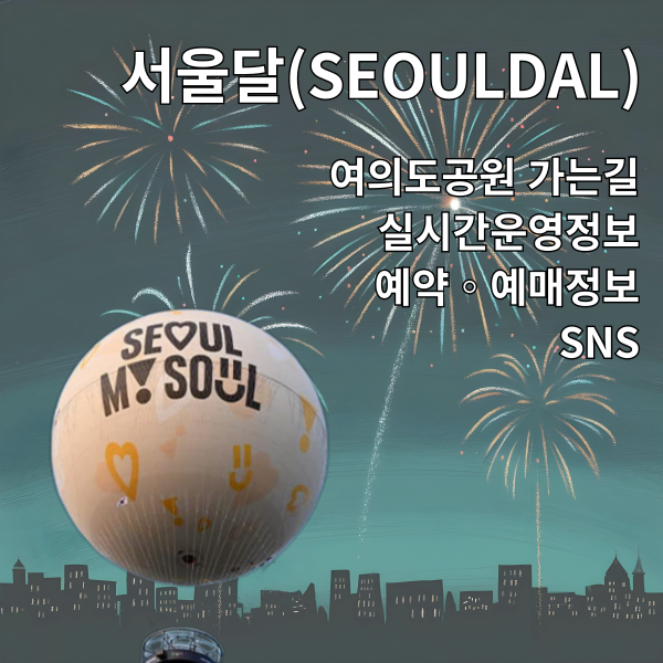 서울달 여의도 새로운 야경 명소