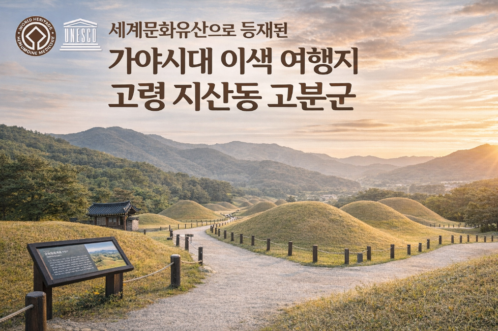 세계문화유산 고령 지산동 고분군, 아이와 함께 한 가야 역사 여행 찐후기