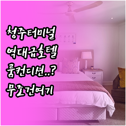 청주 출장이나 데이트에 좋은 터미널 ..