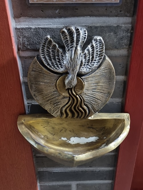 풍산성당 성수대 사진