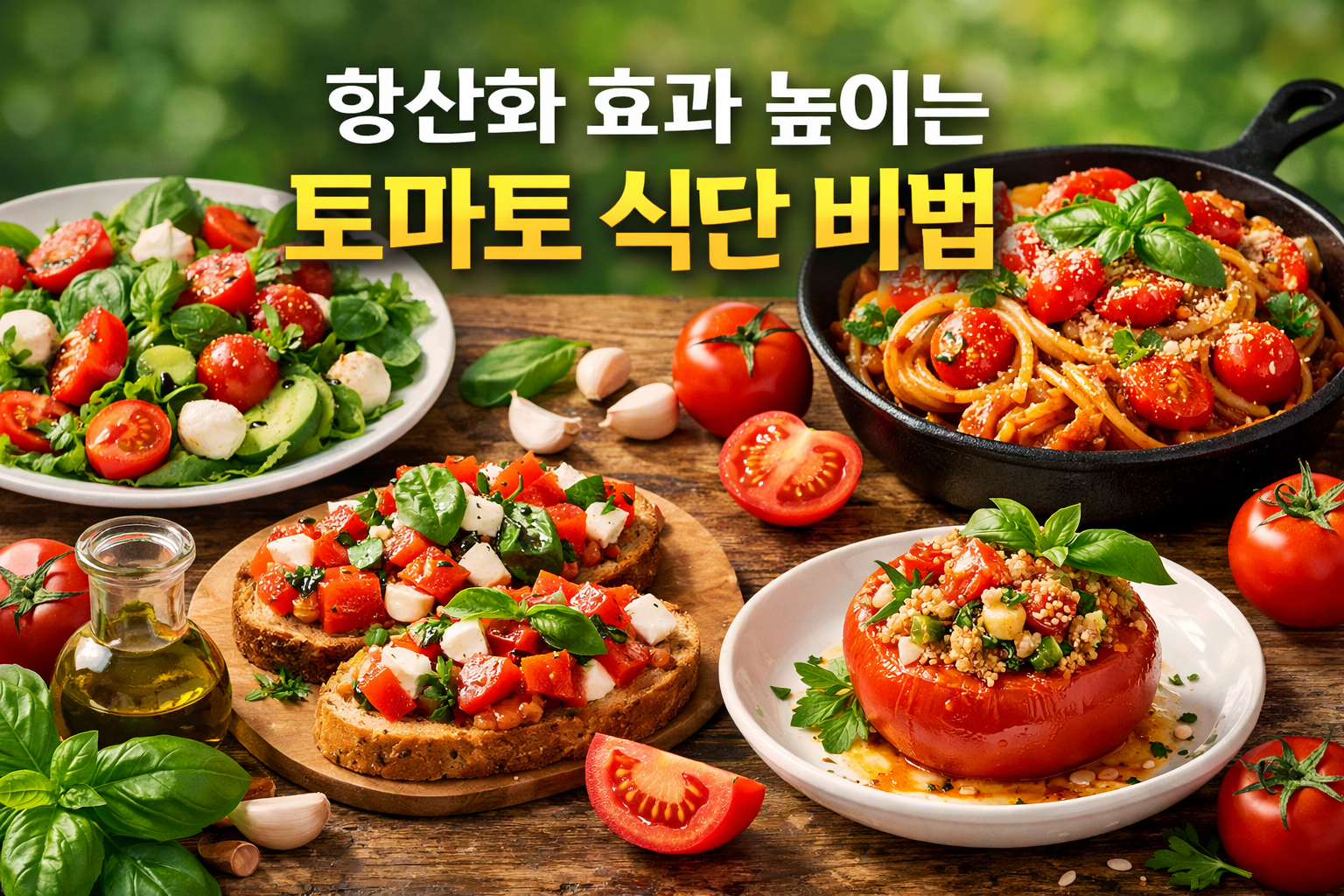 토마토 음식 궁합