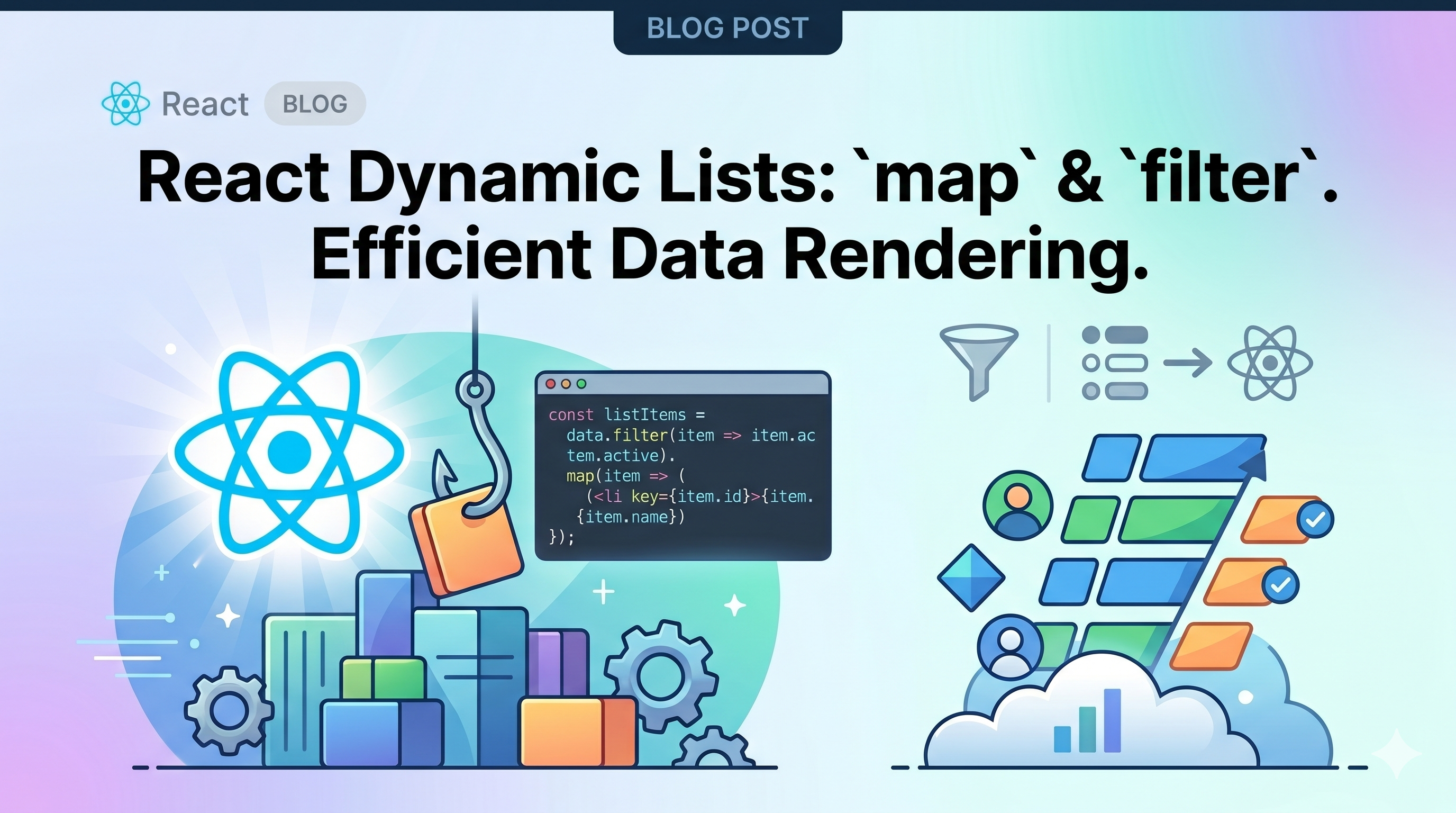 배열 메서드(map, filter)로 동적 리스트 렌더링하기