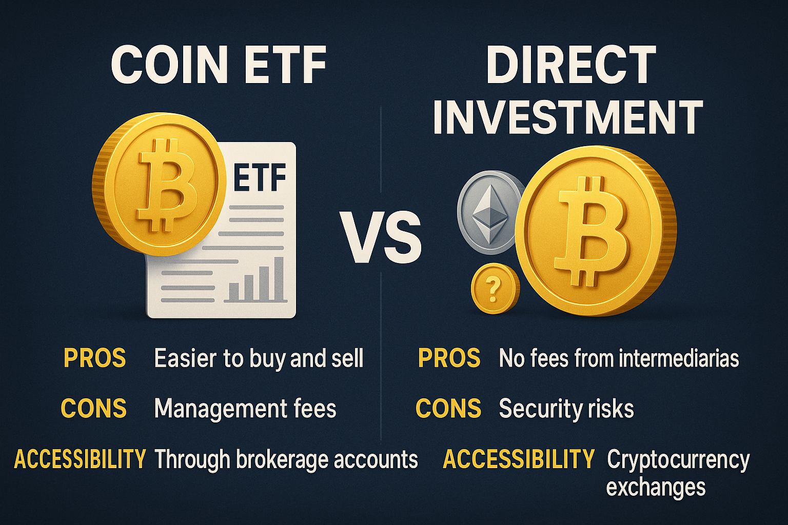 ETF와 실물 투자의 장단점 비교
