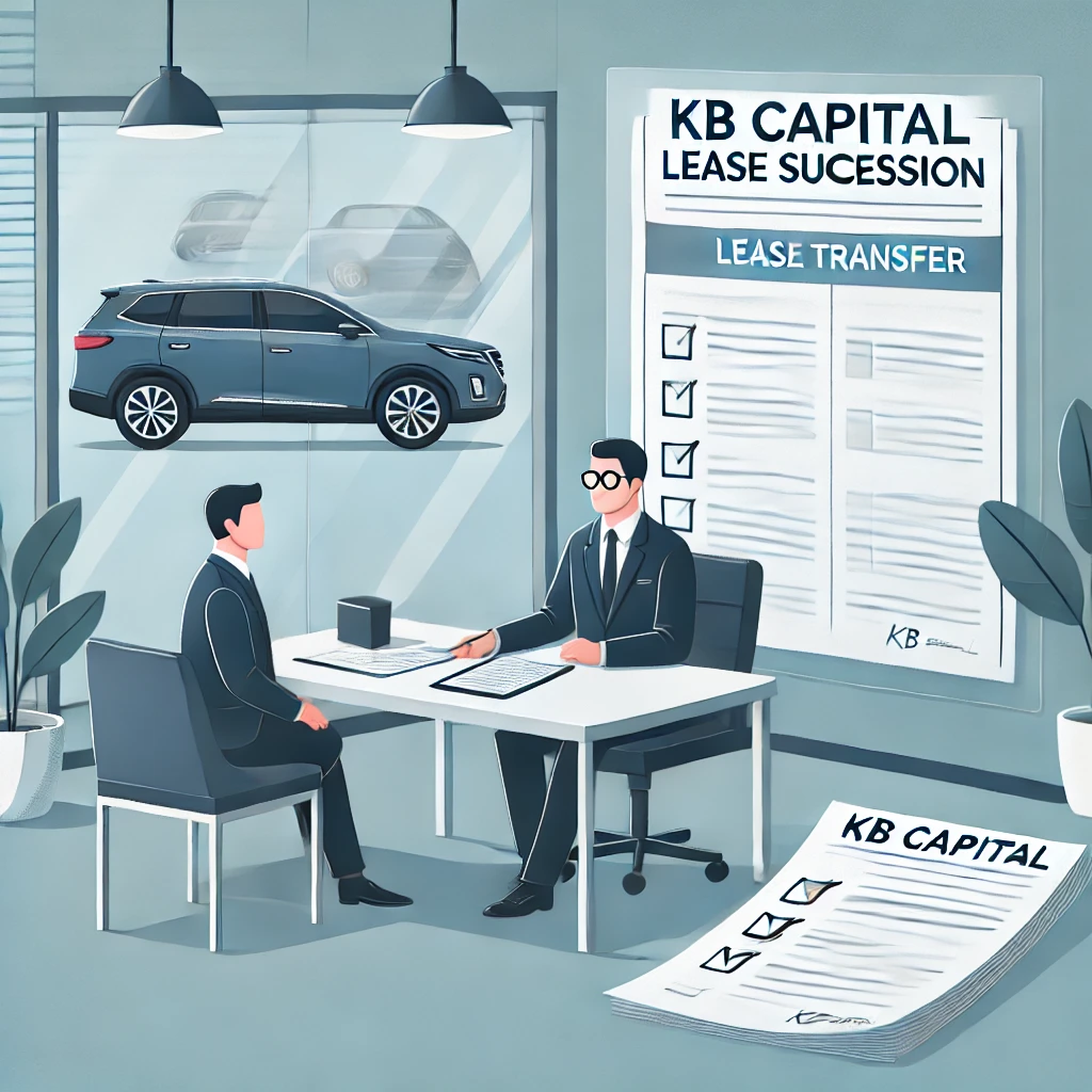 KB캐피탈 리스승계 비용