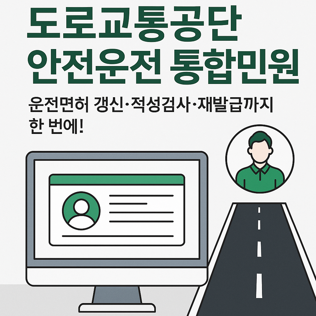도로교통공단 안전운전 통합민원 100% 활용법