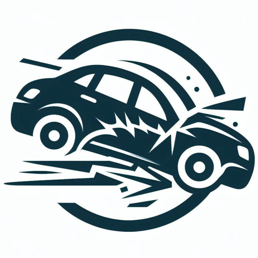 자동차사고 로고