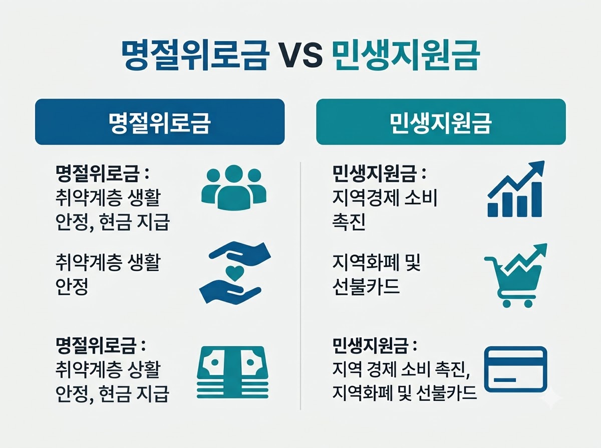 2026년 추석지원금 신청방법 대상조건 및 금액 정리
