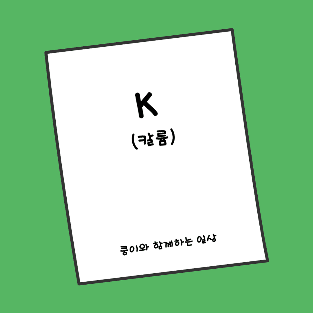고양이 혈액 검사에서 K(칼륨) 수치