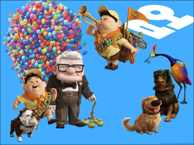 영화 업 포스터