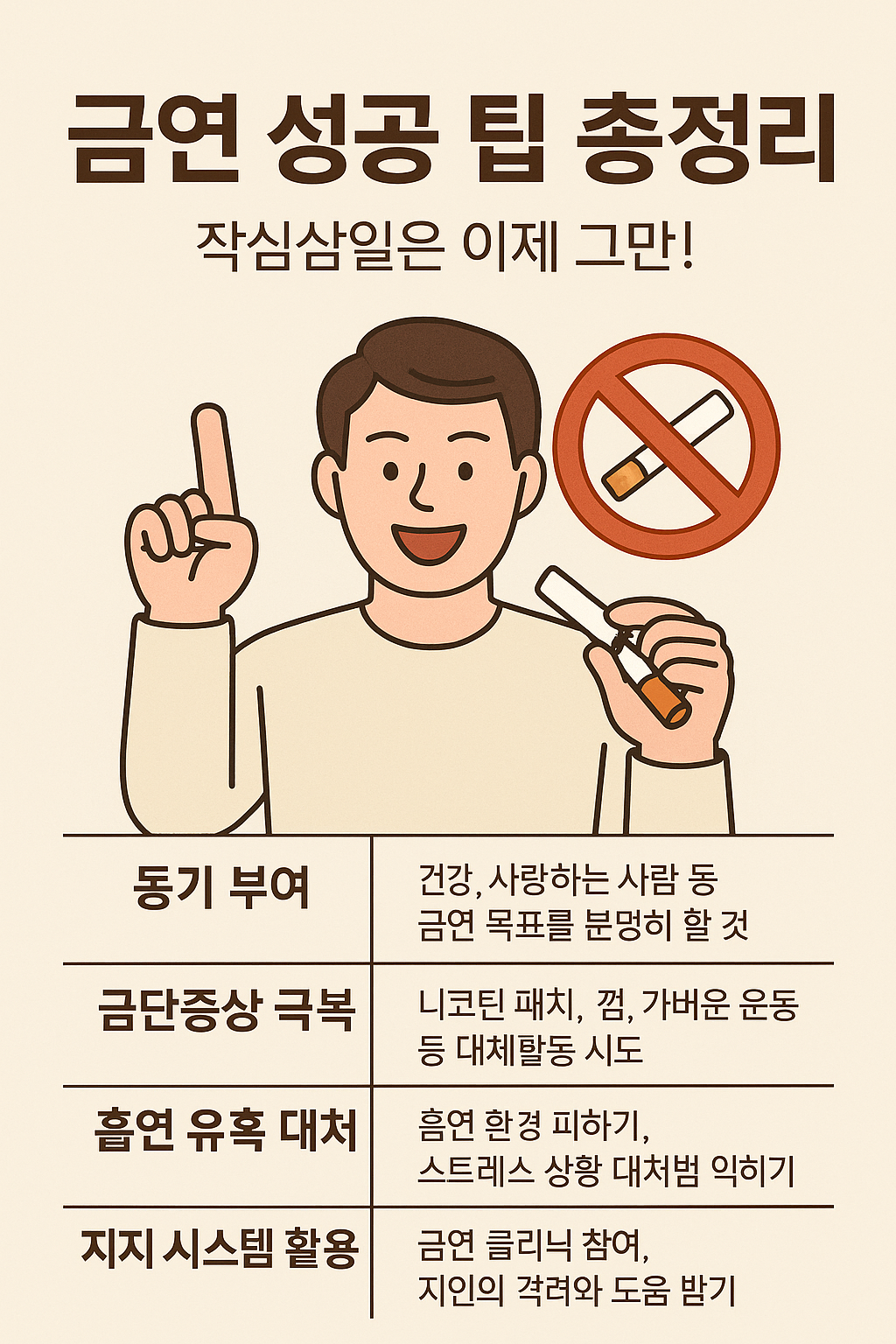 금연 성공 팁 총정리