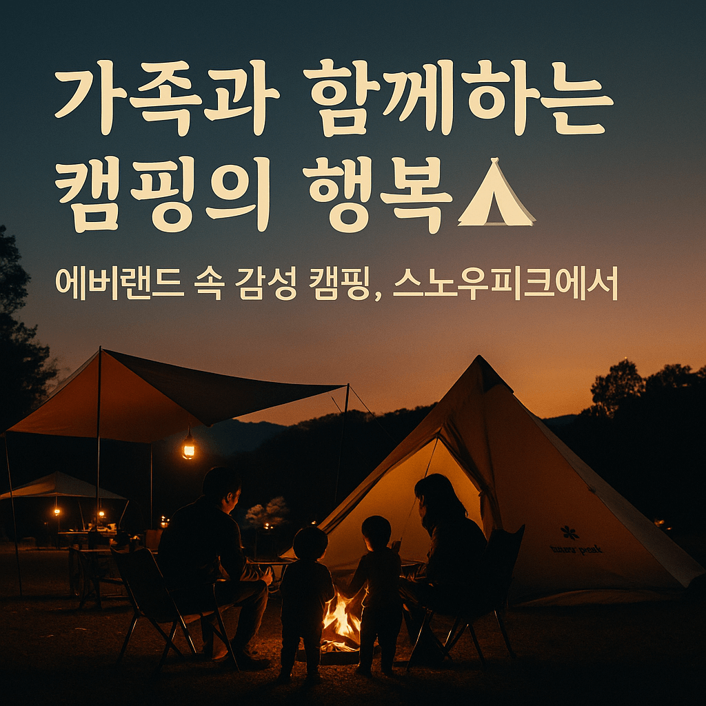 용인 에버랜드 인근 숙박 가능한 캠핑장 정보 총정리
