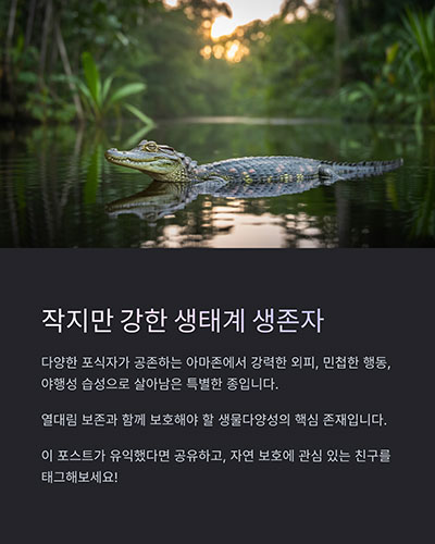 작지만 강한&rsquo; 생태계 생존자