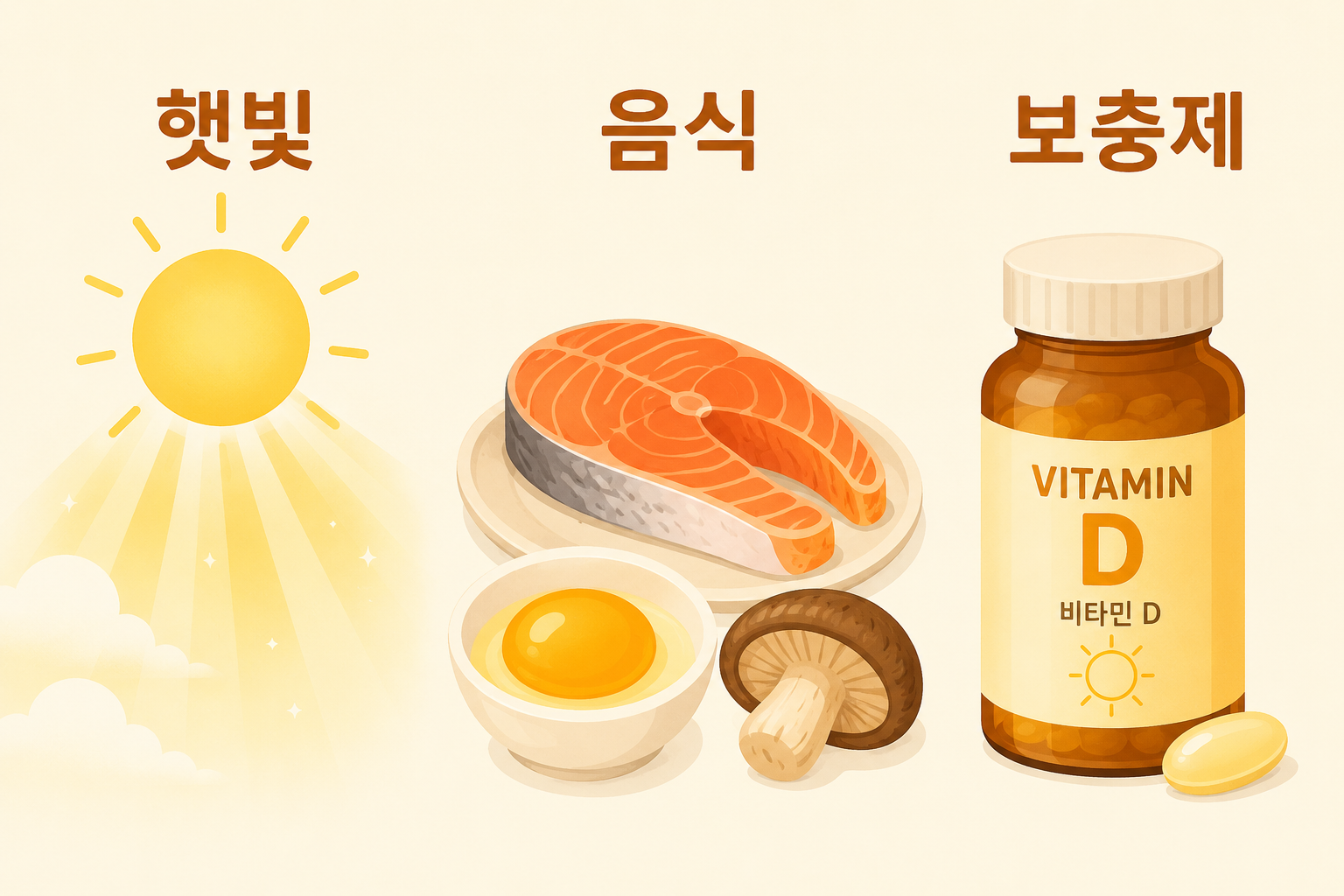 비타민D 부족 증상, 이유 없이 피곤하다면 의심해봐야 합니다