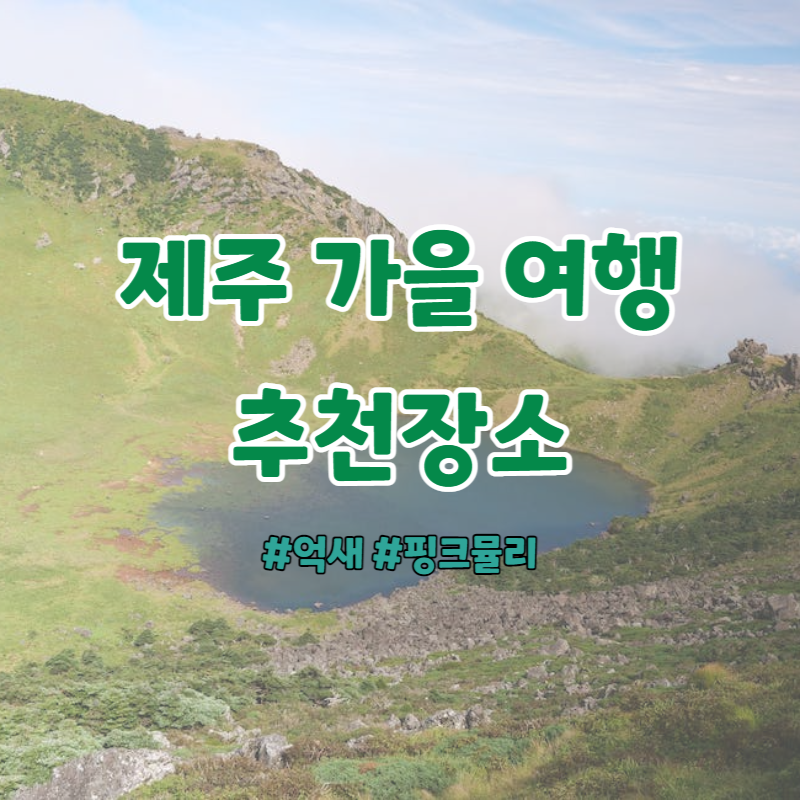 제주도 가볼만한곳