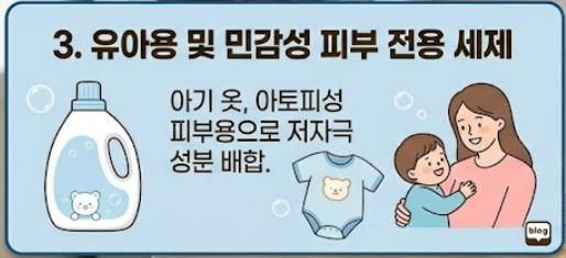 중성세제의 종류