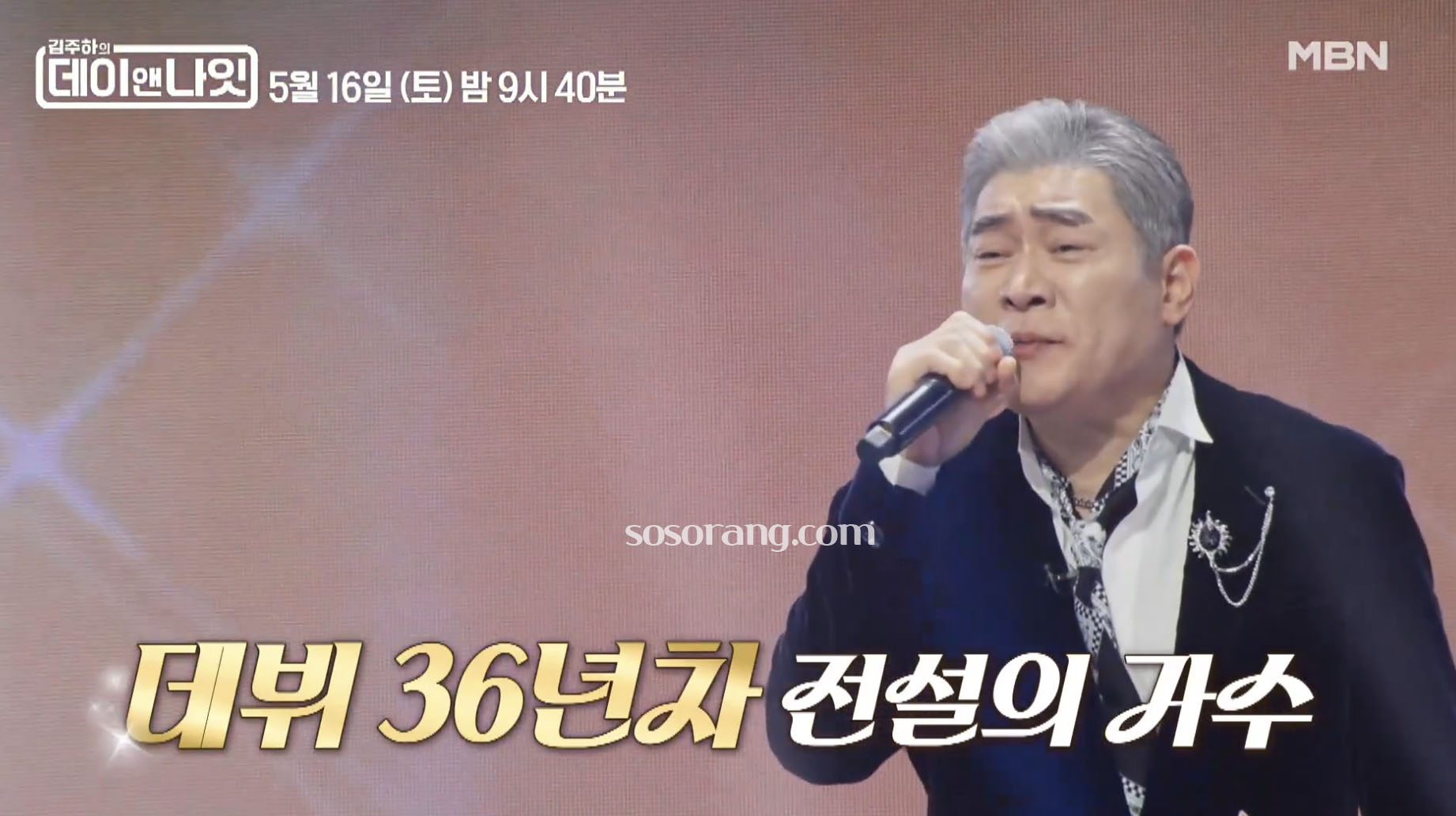 편승엽 나이 61세 현재 무대 활동 장면