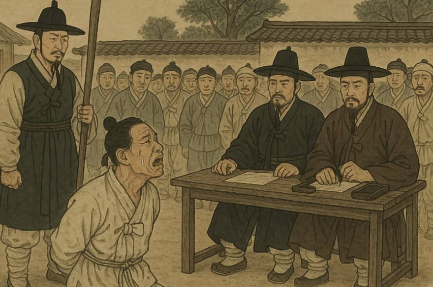 조선시대 범죄 이야기 백성들의 억울한 사연