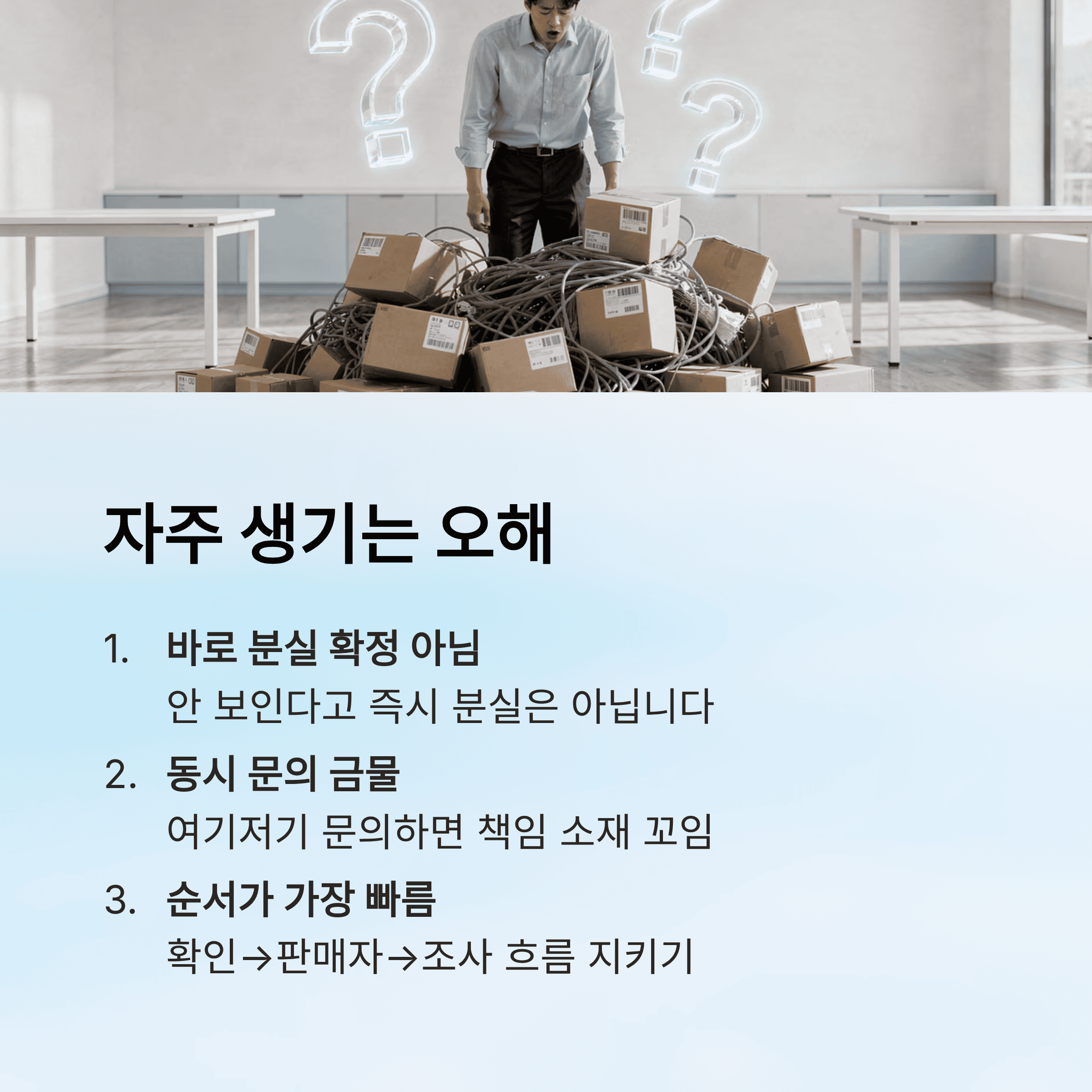 택배 분실 됐을 때 먼저 해야 할 순서 정리