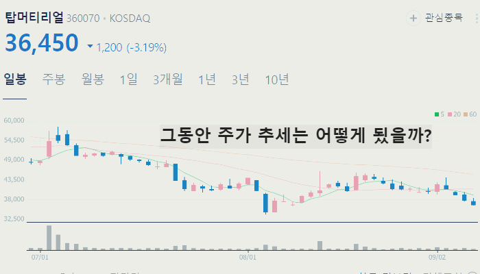 2차전지 관련주 테마주 저평가 주식 TOP7
