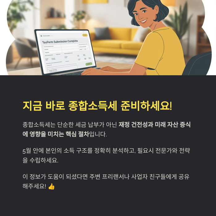 종합소득세 신고 절차와 절세 전략