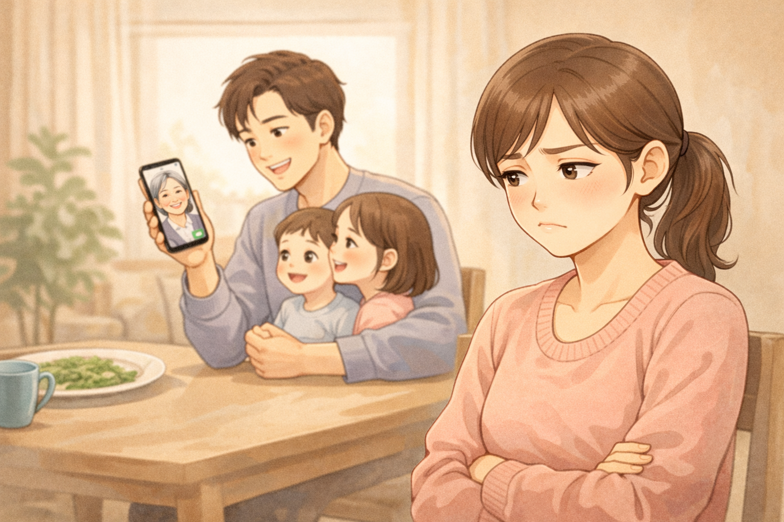 남편의 통화 시간과 주제에 대해 미리 조율하기