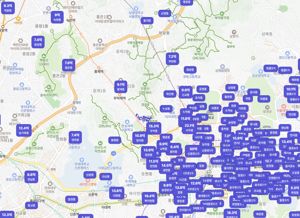 부동산114 홈페이지 바로가기 (https://r114.com/)