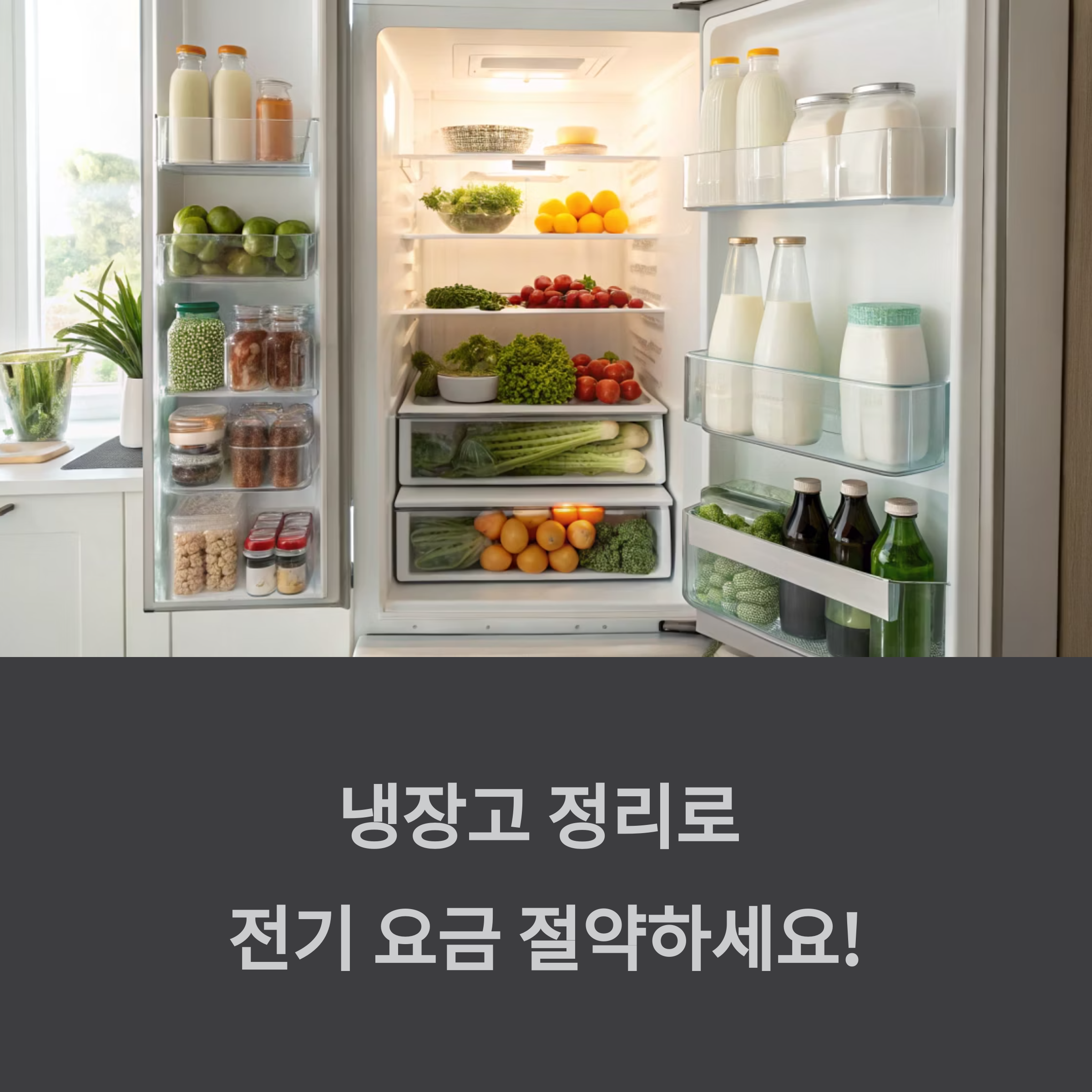 냉장고 정리 꿀팁