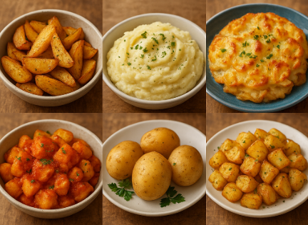 한국식 감자요리 사진