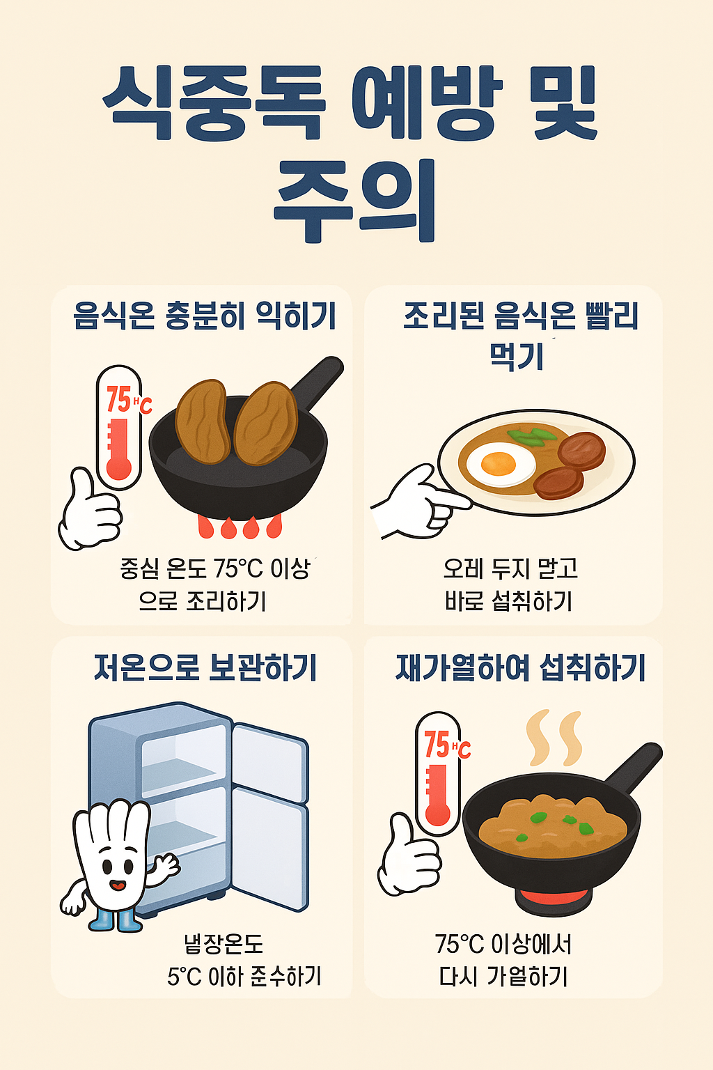 식중독 예방