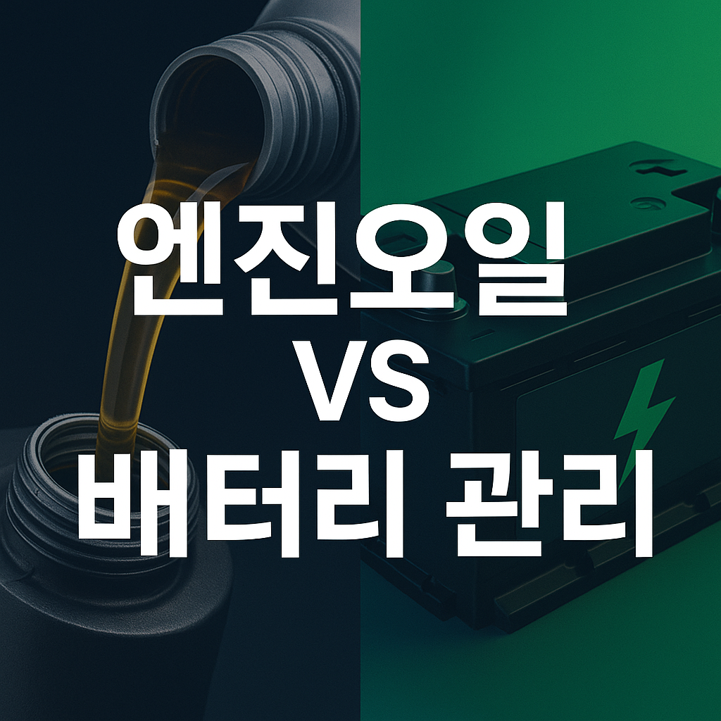 엔진오일 관리 vs 배터리 열관리, 유지보수 난이도 비교
