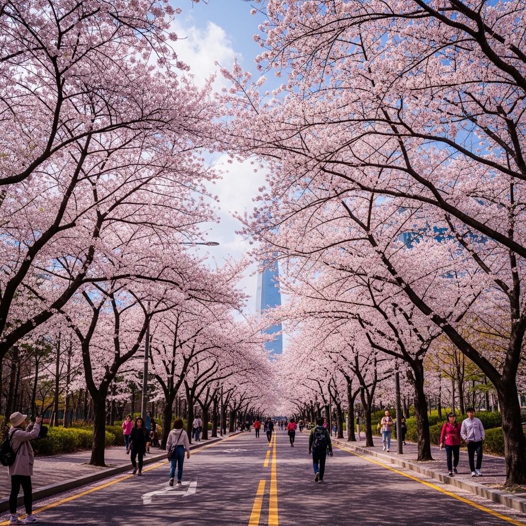 2026 서울 여의도 벚꽃축제 일정 ❘ 서울 벚꽃 개화시기 알고 가자