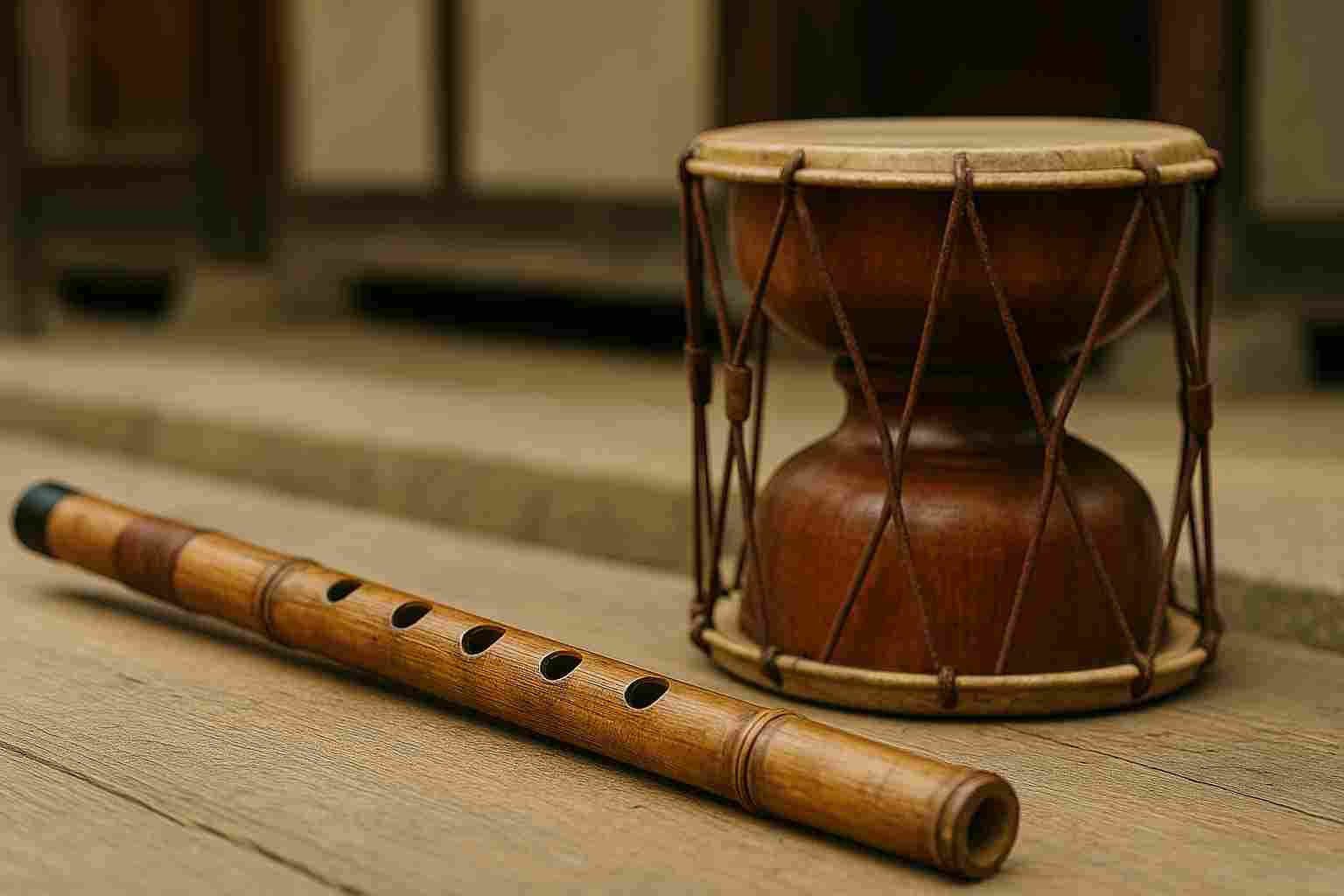 전통 악기와 자연의 음향학적 유사성 분석