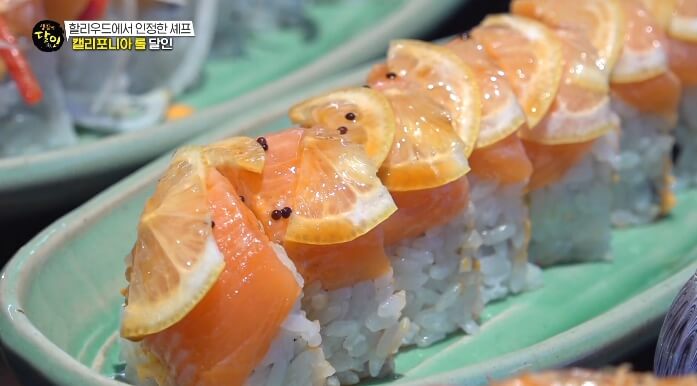 생활의달인-용산구-캘리포니아롤달인