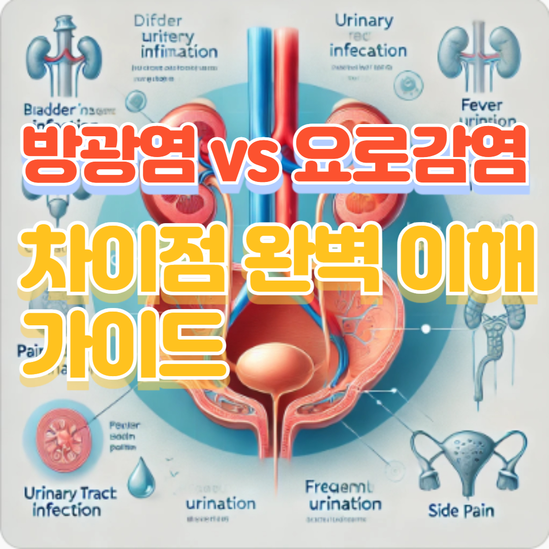 방광염 vs 요로감염: 차이점 완벽 이해 가이드