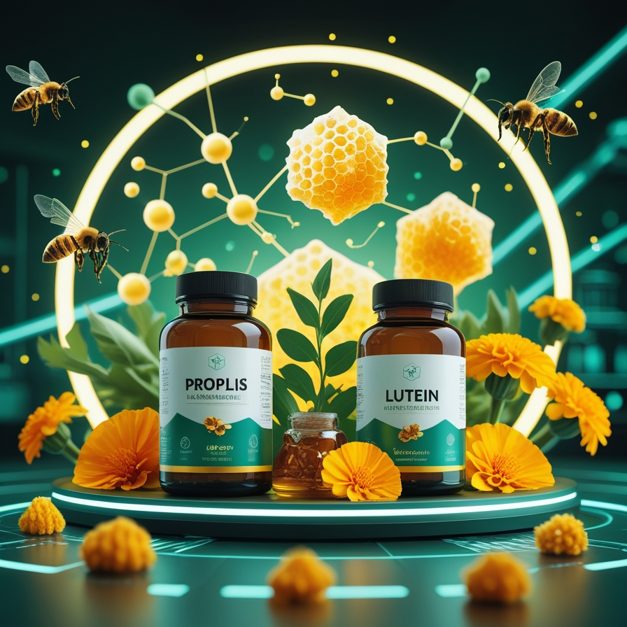 프로폴리스, 루테인