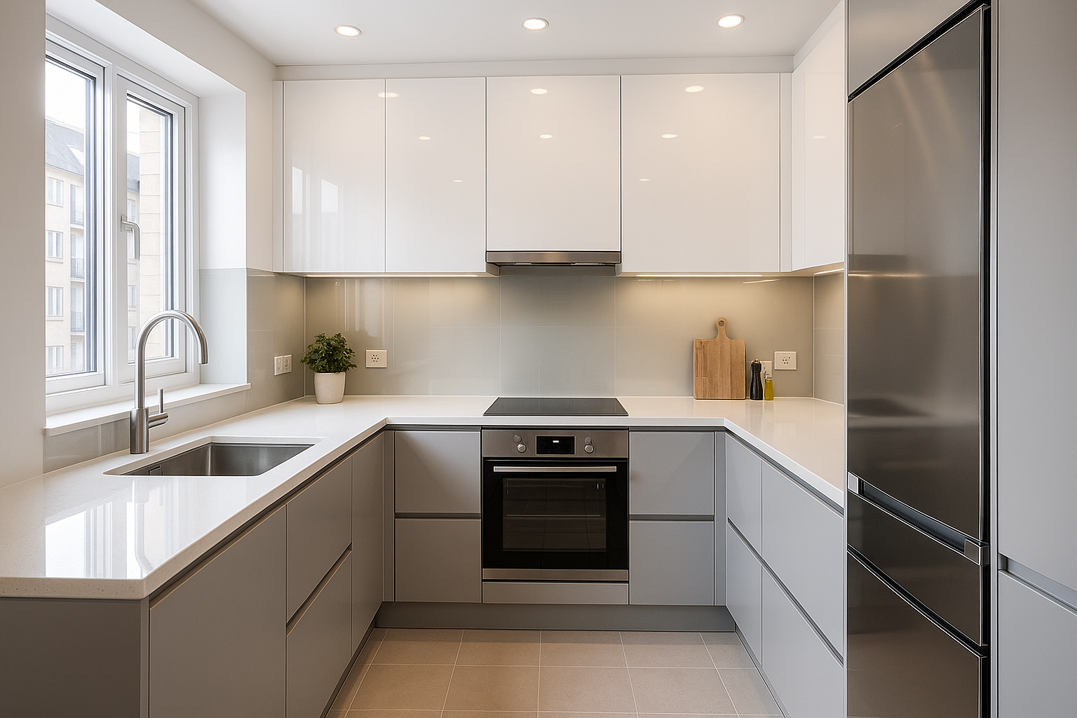 작아도 넓게 쓰는 주방의 비밀