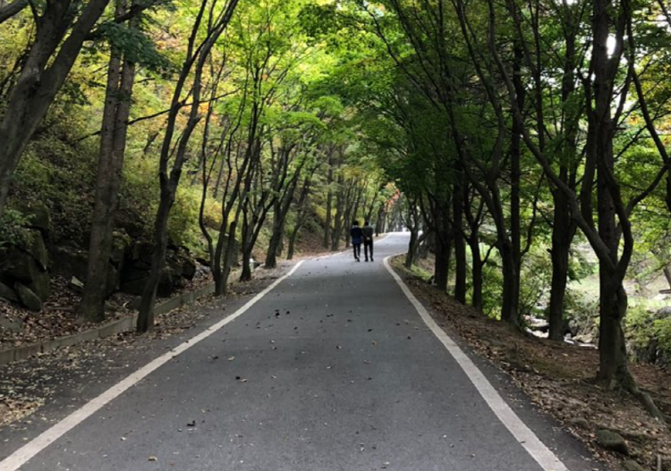 마니산 등산지도