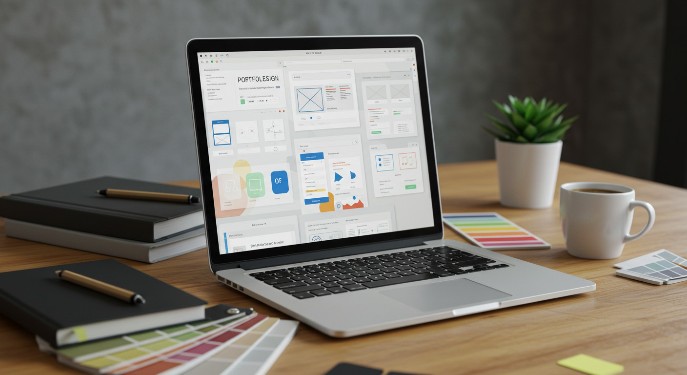 디자인 포트폴리오 구성 전략 2025 버전: 이제는 예쁘기만 해선 부족하다