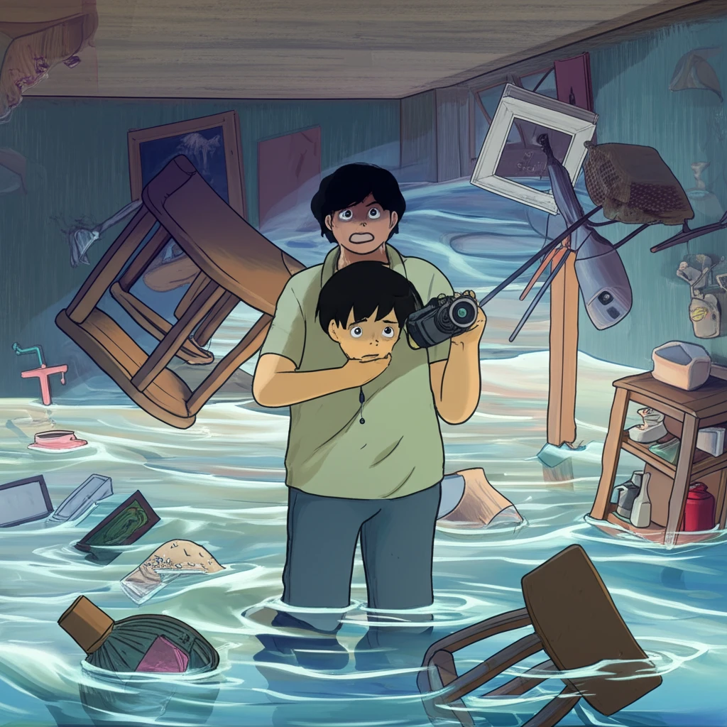 침수 피해, 사진 한 장으로 보험 처..