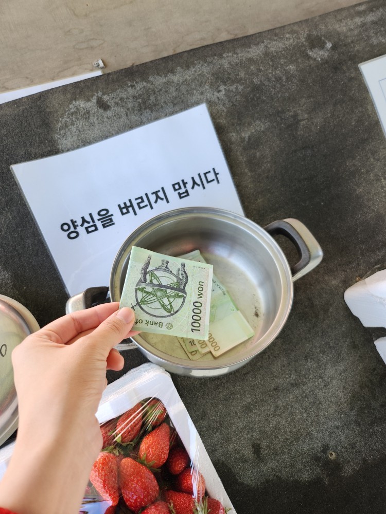 돈통 내부