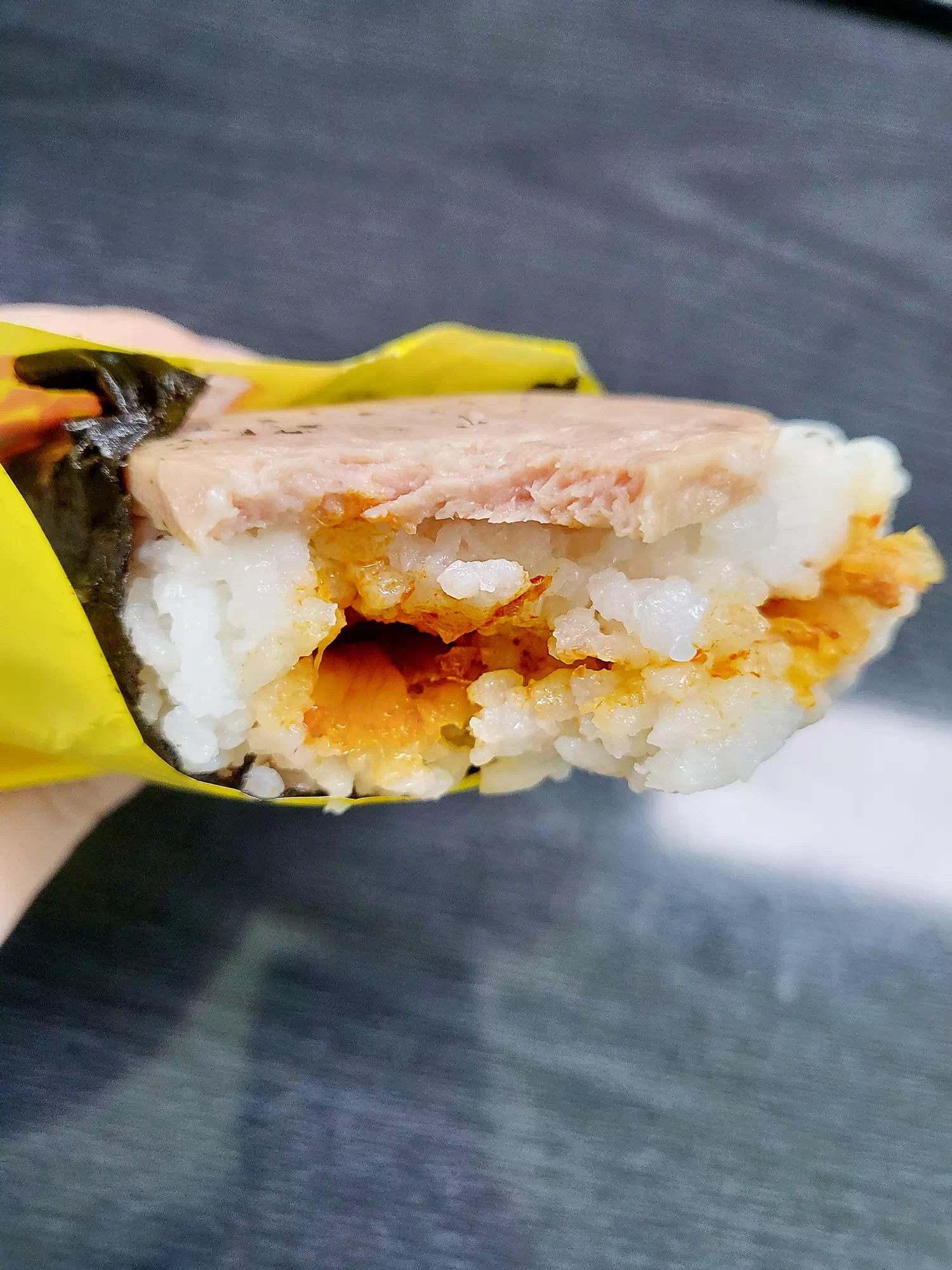스팸과 참치김치볶음의 어울림