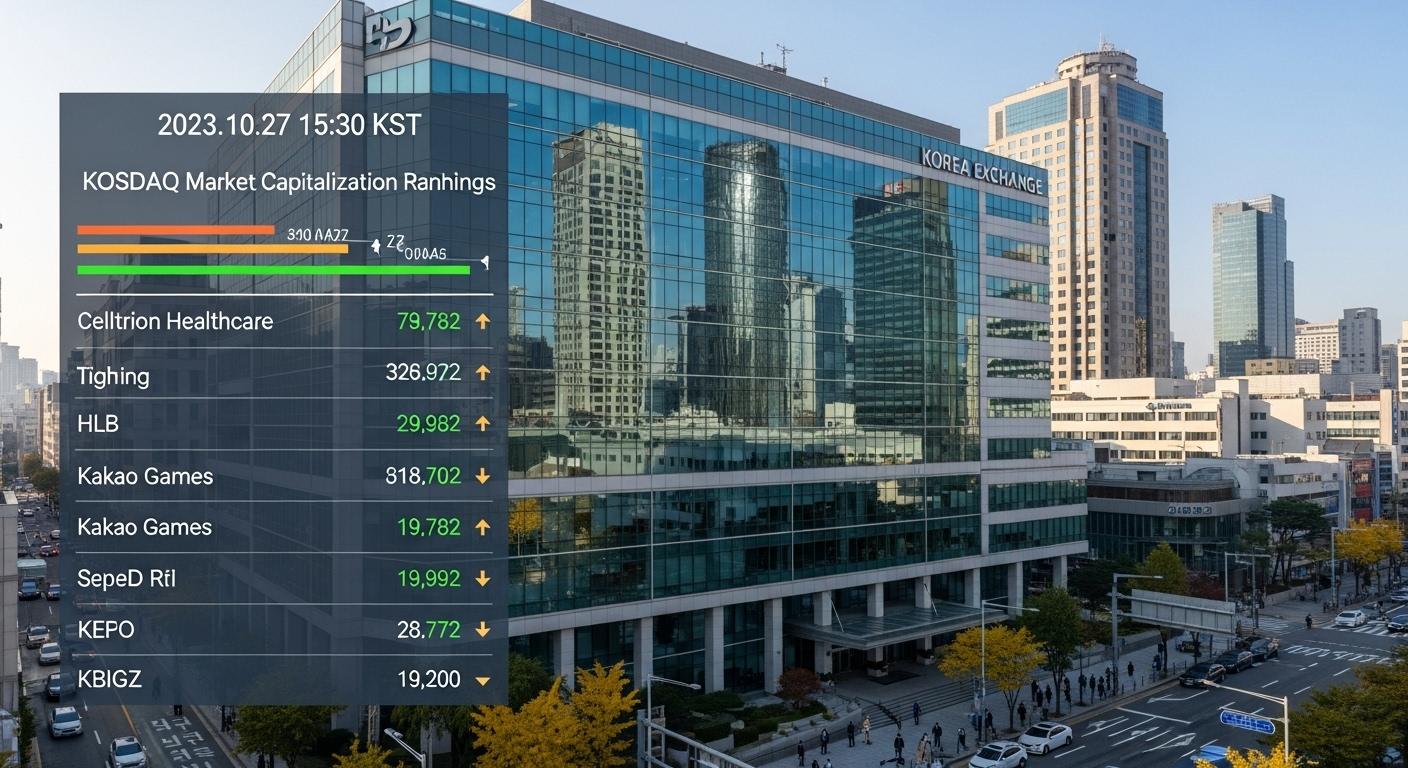 코스닥 시가총액 순위