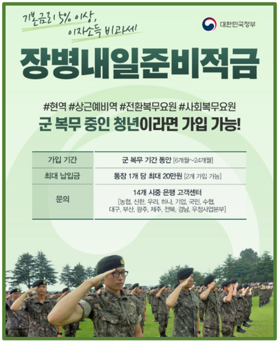 장병내일준비적금 관련