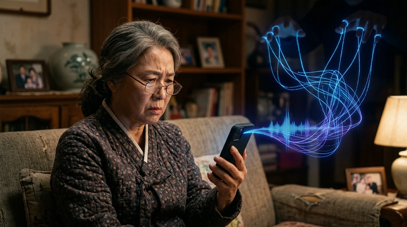 부모님을 노리는 딥페이크 보이스 피싱